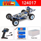 Wltoys RC Cars 2.4G 390 Moter High Speed Racing With LED 4WD Drift Remote Control Off-Road 4x4 Truck Toys For Adults And Kids