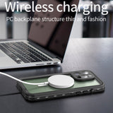 IP68 Waterproof Case On For iphone 14 Pro Max Case Transparent Armor Diving Swim Wireless Charging Full Cover iphone14 Plus Capa