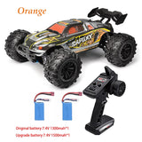 Wltoys RC Cars 2.4G 390 Moter High Speed Racing With LED 4WD Drift Remote Control Off-Road 4x4 Truck Toys For Adults And Kids