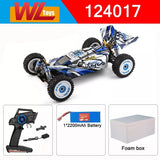 Wltoys RC Cars 2.4G 390 Moter High Speed Racing With LED 4WD Drift Remote Control Off-Road 4x4 Truck Toys For Adults And Kids
