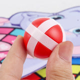 Sticky Ball Dart Board Target Sports Game Toys For Children Outdoor Party Toys Target Sticky Ball Throw Educational Board Games