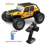 Wltoys RC Cars 2.4G 390 Moter High Speed Racing With LED 4WD Drift Remote Control Off-Road 4x4 Truck Toys For Adults And Kids