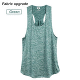 VEQKING Sleeveless Racerback Workout Tank Tops for Women,Gym Running Training Yoga Shirts,Women Athletic Fitness Sport Yoga Vest