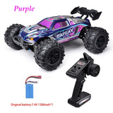 Wltoys RC Cars 2.4G 390 Moter High Speed Racing With LED 4WD Drift Remote Control Off-Road 4x4 Truck Toys For Adults And Kids