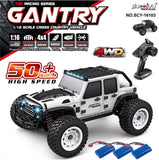 Wltoys RC Cars 2.4G 390 Moter High Speed Racing With LED 4WD Drift Remote Control Off-Road 4x4 Truck Toys For Adults And Kids