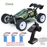 Wltoys RC Cars 2.4G 390 Moter High Speed Racing With LED 4WD Drift Remote Control Off-Road 4x4 Truck Toys For Adults And Kids