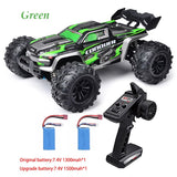 Wltoys RC Cars 2.4G 390 Moter High Speed Racing With LED 4WD Drift Remote Control Off-Road 4x4 Truck Toys For Adults And Kids