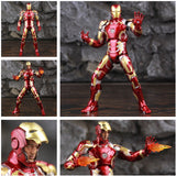 ZD Toys Marvel Iron Man MK1 MK2 MK3 MK4 MK5 MK6 MK7 MK42 MK43 7" Movie Action Figure Iron-Man Mark 1 2 3 4 5 6 7 42 43 Legends