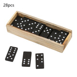 120pcs/set Domino Toys Children Wooden Toys Colored Domino Blocks Kits Early Learning Dominoes Games Educational Children Toys