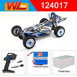 Wltoys RC Cars 2.4G 390 Moter High Speed Racing With LED 4WD Drift Remote Control Off-Road 4x4 Truck Toys For Adults And Kids