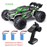 Wltoys RC Cars 2.4G 390 Moter High Speed Racing With LED 4WD Drift Remote Control Off-Road 4x4 Truck Toys For Adults And Kids