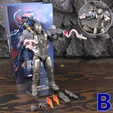 ZD Toys Marvel Iron Man MK1 MK2 MK3 MK4 MK5 MK6 MK7 MK42 MK43 7" Movie Action Figure Iron-Man Mark 1 2 3 4 5 6 7 42 43 Legends