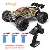 Wltoys RC Cars 2.4G 390 Moter High Speed Racing With LED 4WD Drift Remote Control Off-Road 4x4 Truck Toys For Adults And Kids