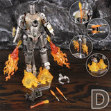 ZD Toys Marvel Iron Man MK1 MK2 MK3 MK4 MK5 MK6 MK7 MK42 MK43 7" Movie Action Figure Iron-Man Mark 1 2 3 4 5 6 7 42 43 Legends