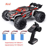 Wltoys RC Cars 2.4G 390 Moter High Speed Racing With LED 4WD Drift Remote Control Off-Road 4x4 Truck Toys For Adults And Kids