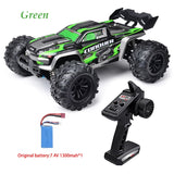 Wltoys RC Cars 2.4G 390 Moter High Speed Racing With LED 4WD Drift Remote Control Off-Road 4x4 Truck Toys For Adults And Kids