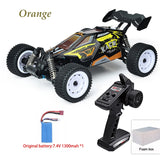 Wltoys RC Cars 2.4G 390 Moter High Speed Racing With LED 4WD Drift Remote Control Off-Road 4x4 Truck Toys For Adults And Kids