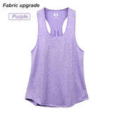 VEQKING Sleeveless Racerback Workout Tank Tops for Women,Gym Running Training Yoga Shirts,Women Athletic Fitness Sport Yoga Vest