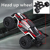 Wltoys RC Cars 2.4G 390 Moter High Speed Racing With LED 4WD Drift Remote Control Off-Road 4x4 Truck Toys For Adults And Kids