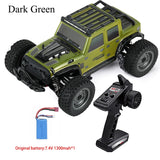 Wltoys RC Cars 2.4G 390 Moter High Speed Racing With LED 4WD Drift Remote Control Off-Road 4x4 Truck Toys For Adults And Kids