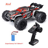 Wltoys RC Cars 2.4G 390 Moter High Speed Racing With LED 4WD Drift Remote Control Off-Road 4x4 Truck Toys For Adults And Kids