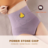 Flarixa Seamless Women's Panties High Waist Flat Belly Panties Body Shaping Underwear Comfort Postpartum Abdominal Pants Briefs