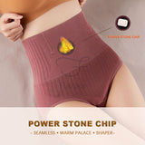 Flarixa Seamless Women's Panties High Waist Flat Belly Panties Body Shaping Underwear Comfort Postpartum Abdominal Pants Briefs