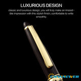 lassical Metal Black Fountain Pen Converter Calligraphy Pens for Writing Drawing Journal Business Gift Pens