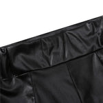 Leather Shorts Women High Waist Bodycon Push Up Black Short Joggers Sports Fitness Womens Sexy Slim Shorts Spodenki Damskie