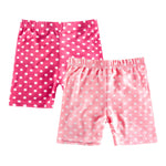 2pc Summer Kids Girls Shorts Cotton Safety Pant Underwear Girls Briefs Short Beach Pants Kids Girls Short Leggings For 3-10 Year