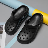Summer Men Sandals Beach Slippers Unisex Men Shoes Aqua Breathable Hollow Out Garden Slippers Foam Runners Water Shoes Outdoor