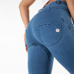 Shascullfites Butt Lift Jeans Stretch Shapewear For Women Tight Colombians Vintage Jeans High Elasticity
