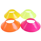 10pcs Soccer Training Sign Dish Pressure Resistant Cones Marker Discs Marker Bucket Football Training Sports Saucer