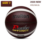 Original Molten NEW B7G3160 Indoor Outdoor Men&#39;s Basketball Ball PU Materia  Size5, 6,7 Basketball Free With Net Bag+ Needle