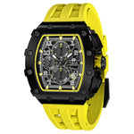 TSAR BOMBA Mens Watch Top Brand Luxury Tonneau Clock 50M Waterproof Stainless Steel Wristwatch Sport Chronograph Watch for Men