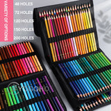 48/72/120/150/200 Professional Oil Color Pencil Set Watercolor Drawing colored pencils  with Storage Bag coloured pencils kids