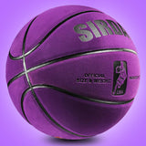 Soft Microfiber Basketball Size 7 Wear-Resistant Anti-Slip,Anti-Friction Outdoor &amp; Indoor Professional Basketball Ball