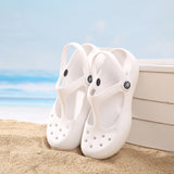 Summer Women Mules Clogs Beach Retro Mary Jane Sweet Slippers Woman&#39;s Sandals Jelly Shoes Cute Garden Shoes Clog For Woman Girls