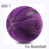 Soft Microfiber Basketball Size 7 Wear-Resistant Anti-Slip,Anti-Friction Outdoor &amp; Indoor Professional Basketball Ball