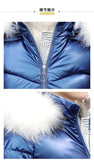 New Winter Jacket Parkas Women Glossy Down Cotton Jacket Hooded Parka Warm Female Cotton Padded Jacket Casual Outwear P985