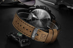 CURREN Mens Watches Top Luxury Brand Waterproof Sport Wrist Watch Chronograph Quartz Military Genuine Leather Relogio Masculino