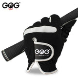 Pack of 10 PCS Men&#39;s Golf Gloves Breathable Black Soft Fabric Brand GOG Golf Glove Left Hand Drop Ship