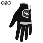 1 Pcs Men's Golf Glove Left Hand Right Hand Micro Soft Fiber Breathable Golf Gloves Men Color Black Brand GOG