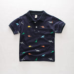 Elegant Summer Children Polo Shirt High Quality Boys Tshirts Cotton Fabric Tops Tees Kids Clothes