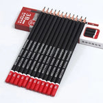 12pcs/box  Pencil Sketch Drawing Writing 2H HB 2B 3B 3H 4B 5B 6B 8B 10B Office School Supplies