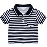 Elegant Summer Children Polo Shirt High Quality Boys Tshirts Cotton Fabric Tops Tees Kids Clothes