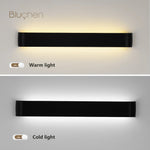 Led Wall Sconce Light Decor Wall Lamp Living Room Bedroom Indoor Wall Light For Home Brushed Aluminum Wall lighting Fixture