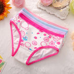 4 Pieces/Lot 2-10Y Children Underwear Cotton Girls Panties Cute Cat Pattern Kids Boxer Briefs Child Soft girl Pants