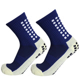 New Football Socks Men and Women Sports Socks Non-slip Silicone Bottom Soccer Basketball Grip Socks