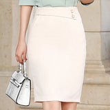 NAVIU New Elegant and Fashion Women Skirt For Spring Summer Formal Faldas Office Ladies Mini Short Jupe